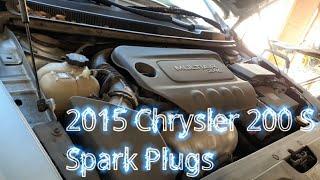 2015 Chrysler 200 S Spark Plug Replacement