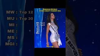 Dominican Republic at Big 6 Beauty Pageant 2024 #beautypageant #dominicanrepublic #shorts