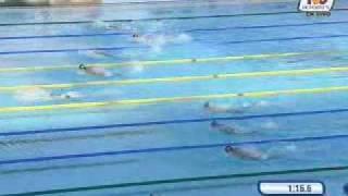 New World Record Michael Phelps 200 Butterfly Roma 2009 TVC Deportes