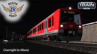 Overnight to Altona - Hamburg S1 S-Bahn - BR 474 - Train Simulator Classic