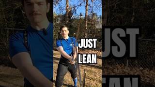 Sword Tip: Just Lean