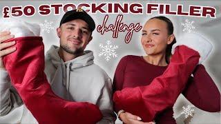 £50 STOCKING FILLER CHALLENGE WITH MY BOYFRIEND!️