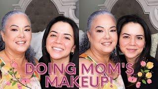 Doing My Mom's Makeup!