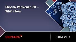 Phoenix WinNonlin 7.0 – What is New