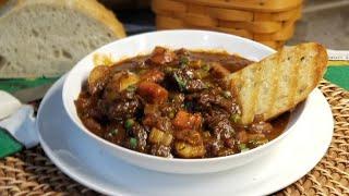 OLD FASHIONED BEEF STEW! STEP BY STEP 