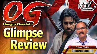 OG Glimpse - Hungry Cheetah  Review | Pavan Kalyan | Dheeraj appajji | Wild Wolf Digital