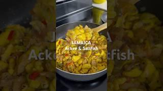 JAMAICA  | Ackee & Saltfish #jamaica #ackeeandsaltfish #jamaicanfood #caribbeanfood #shorts