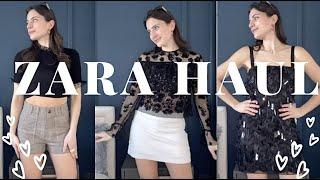 HUGE ZARA TRY ON HAUL SALE 2022 | Fashion with Valeriya