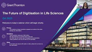 The Future of Digitisation in the Life Sciences Sector: Webinar