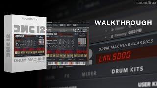 DMC-12 // Drum Machine // Kontakt // Overview and Walkthrough // Soundtrax