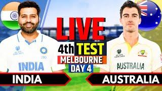 India vs Australia, 4th Test, Day 4 | IND vs AUS Live Match| Live Cricket Match Today, 2nd Session