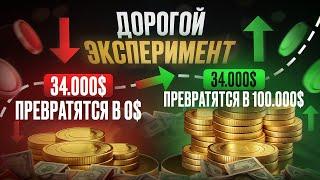 НА КОНУ 34000 USDT , КУПИЛ 100 АЛЬТОВ, ОТКРЫЛ ЛОНГ И ШОРТ!