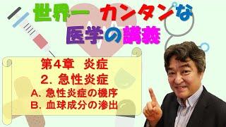 第4章-2 急性炎症【世界一簡単な医学の講義】