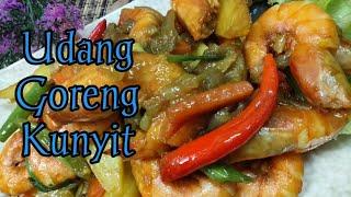 Udang Goreng Kunyit ala Cheff Katik