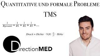 TMS - Vorbereitungskurs - Tag 1: Quantitative und formale Probleme (DirectionMed)
