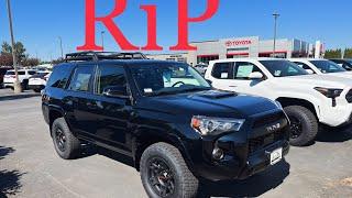 2024 Toyota 4Runner Trd Pro 57,000 dollars msrp should you buy one before 2025 Toyota 4Runner