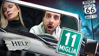 Rituale delle 11 MIGLIA sulla ROUTE 66 con @GianmarcoZagato : Debby sviene