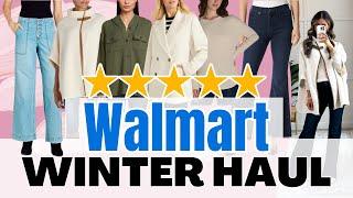 Walmart Winter Clothing Haul 2025