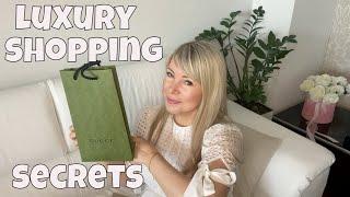 LUXURY SHOPPING SECRETS! How to buy designer items for less | Mini Gucci Haul