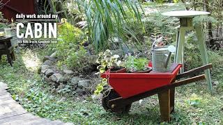 Making a wheelbarrow planter from reclaimed pallets (Part 2)