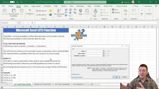 Microsoft Excel Brand New LET() Function