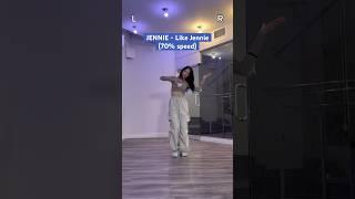 like JENNIE Chorus Dance Tutorial (70% Speed)