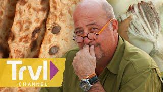 Manna, Sangak, & Salted Fish in Dubai | Bizarre Foods with Andrew Zimmern | Travel Channel