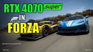 new 4070 Super in FORZA (2023) | 4K - 1440p - 1080p | Raytracing - DLSS