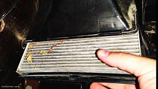 How to Replace Cabin Air Filter VW Polo 9N Mk4