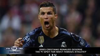 Is Cristiano Ronaldo worthy of being most famous athlete in the world?