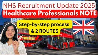 NHS Recruitment Update -NHS JOBS IN UK STOPPED NOW | NO MORE UK HEALTHCARE VISA 2025#nhsrecruitment