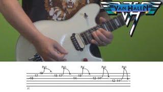 Guitar Lesson - Atomic Punk (Van Halen) solo with tabs