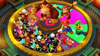 Super Mario Party - Brothers Battles - Donkey Kong and Diddy Kong vs Mario and Luigi
