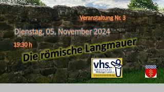 Filmtermine VHS Herbst 2024 in Gindorf