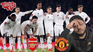 Arsenal 1-1 Man Utd (3-5 Pens) | Troopz Match Reaction | ENOUGH IS ENOUGH, ARTETA OUT!!!