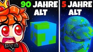 Ich Reagiere Auf MINECRAFT Bei VERRSCHIEDENEN JAHREN (100 JAHRE ALT)