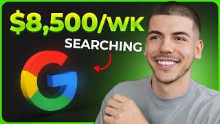 How to Make Money Online: $1,875/Day GOOGLE Search (2024)