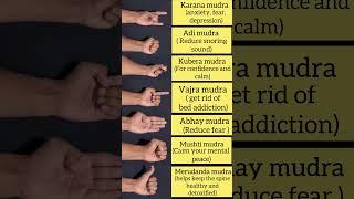 7 mudras