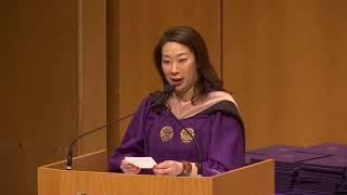 2019 Medill IMC Convocation Ceremony with keynote speaker Charlotte Tsou (IMC02)