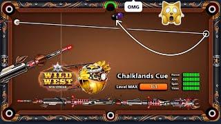 8 Ball Pool - Crazy Escape in WILD WEST Winstreak w Chalklands Cue Level Max - GamingWithK