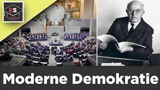 Wie funktioniert moderne Demokratie? - Pluralismustheorie und Konkurrenztheorie - einfach erklärt!