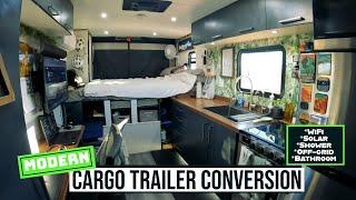 The BEST Cargo Trailer Conversion I've seen!