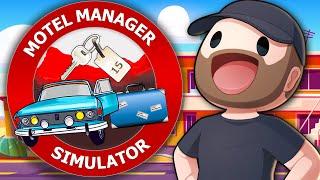 Playing "Motel Manager Simulator" for the first time!