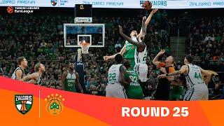 Zalgiris-Panathinaikos | Round 25 Highlights | 2023-24 Turkish Airlines EuroLeague