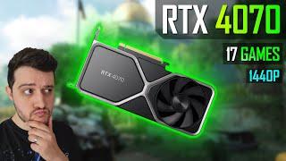 RTX 4070 - Worth it at $599? - 1440p Gameplay Benchmarks