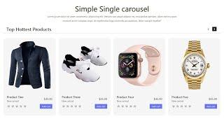 Responsive slider or carousel like owl carousel using vanilla JavaScript