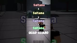 Saitama Quad Combo | The Strongest Battlegrounds