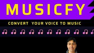 Convert Your Voice Into Music with AI - Musicfy