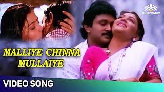 Malliye Chinna Mullaiyae | மல்லியை சின்ன முல்லையே | Pandithurai Movie Songs | Prabhu | Mano