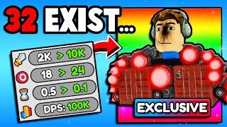 I Got The BOSS MAN CONTAINER EXCLUSIVE UNIT! *100K DPS* (Toilet Verse Tower Defense)